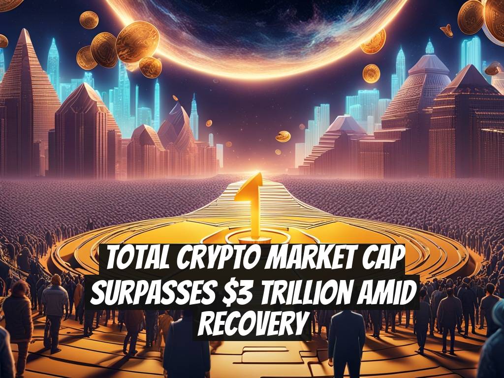 Total Crypto Market Cap Surpasses $3 Trillion Amid Recovery