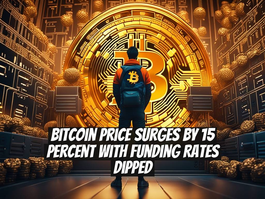 Bitcoin Price Surges by 15 Percent with Funding Rates Dipped