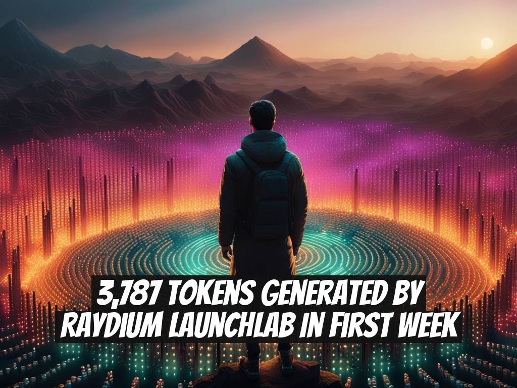 3,787 Tokens Generated by Raydium LaunchLab in First Week