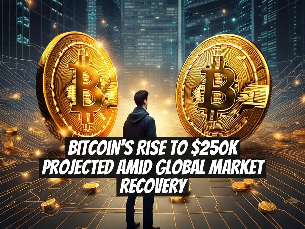 Bitcoin's Rise to $250K Projected Amid Global Market Recovery