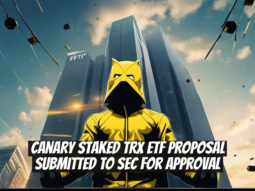 Canary Staked TRX ETF Proposal Submitted to SEC for Approval