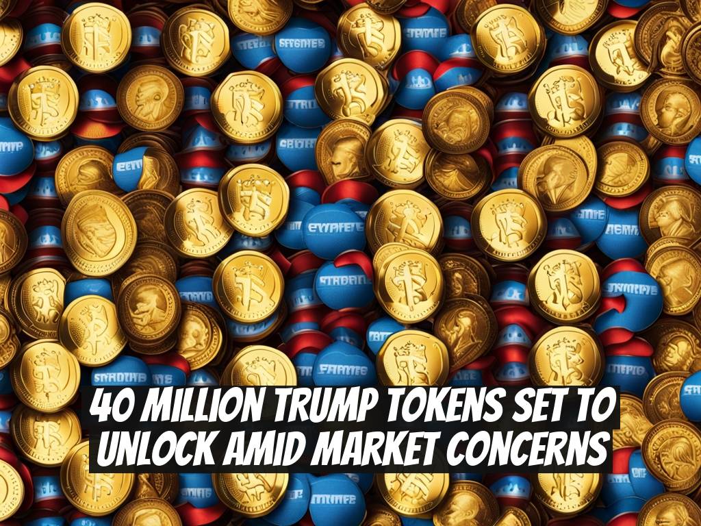 40 Million TRUMP Tokens Set to Unlock Amid Market Concerns