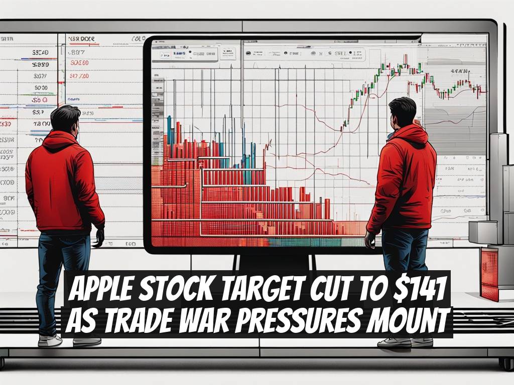 Apple Stock Target Cut to $141 as Trade War Pressures Mount