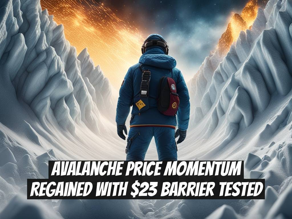 Avalanche Price Momentum Regained with $23 Barrier Tested