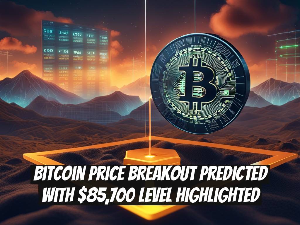 Bitcoin Price Breakout Predicted With $85,700 Level Highlighted