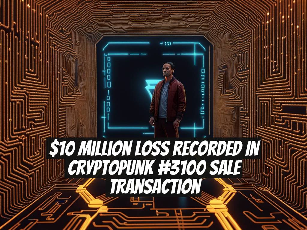 $10 Million Loss Recorded in CryptoPunk #3100 Sale Transaction
