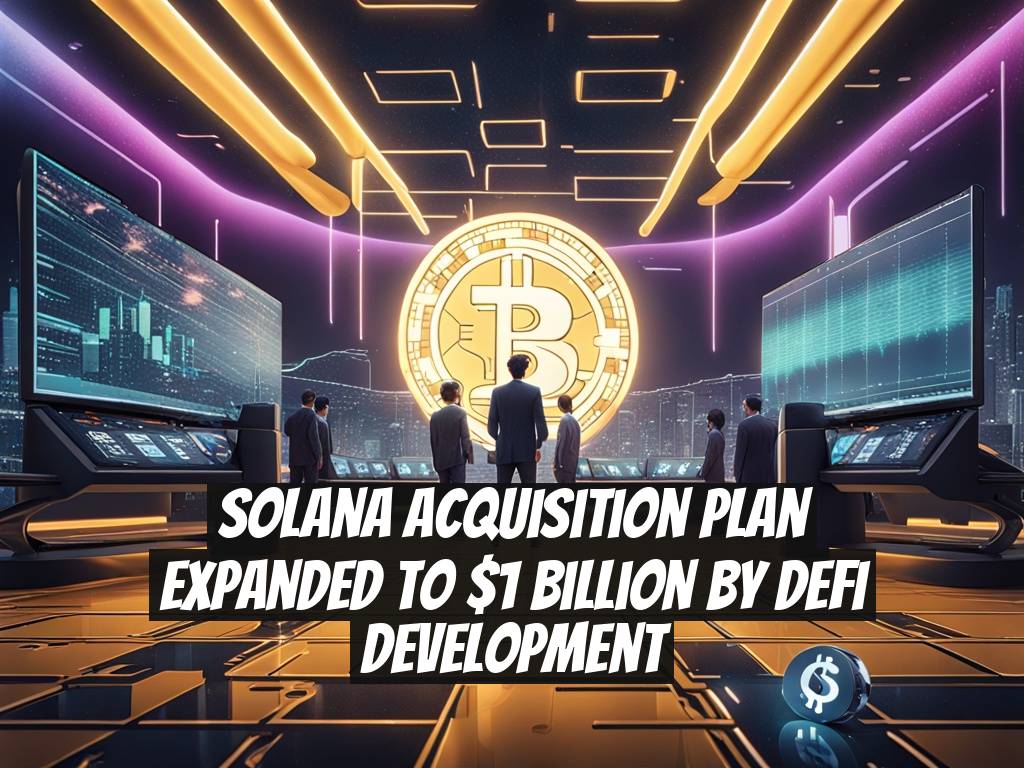 Solana Acquisition Plan Expanded to $1 Billion by DeFi Development