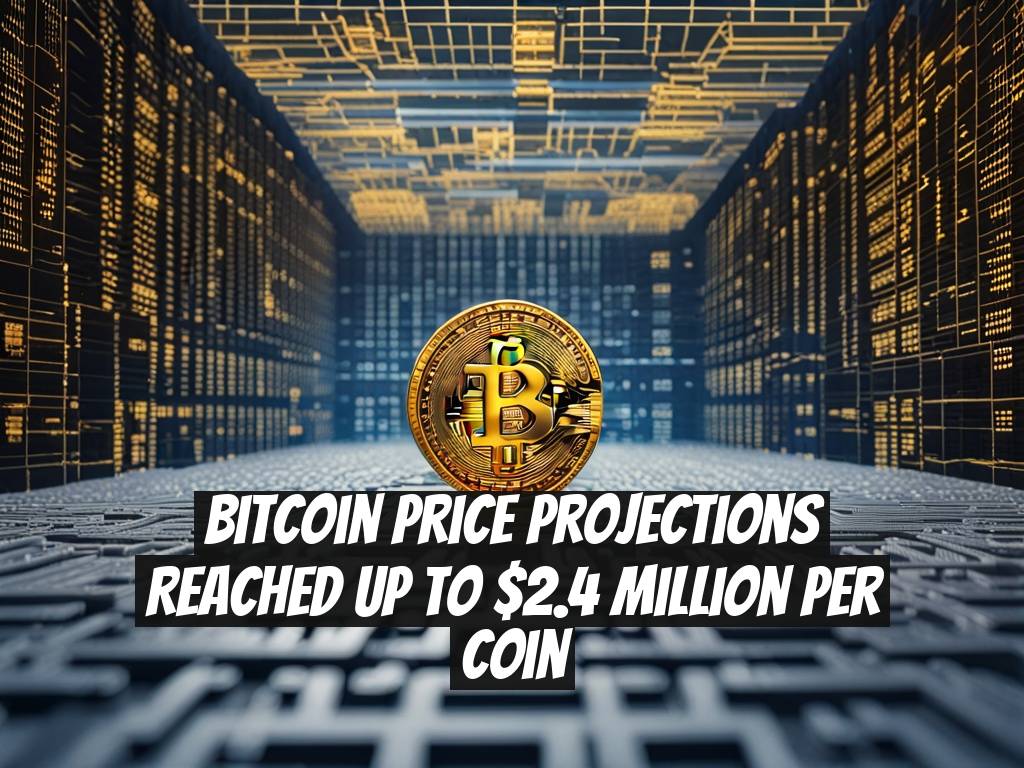 Bitcoin Price Projections Reached Up to $2.4 Million Per Coin