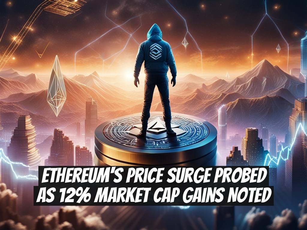 Ethereum's Price Surge Probed as 12% Market Cap Gains Noted