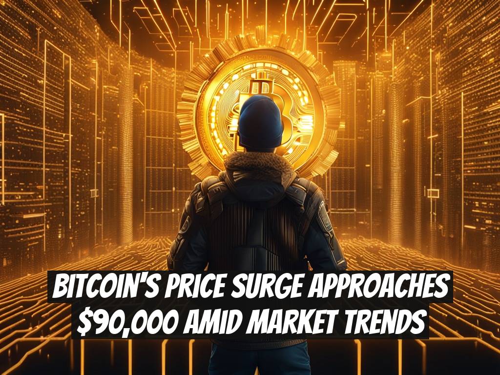 Bitcoin's Price Surge Approaches $90,000 Amid Market Trends