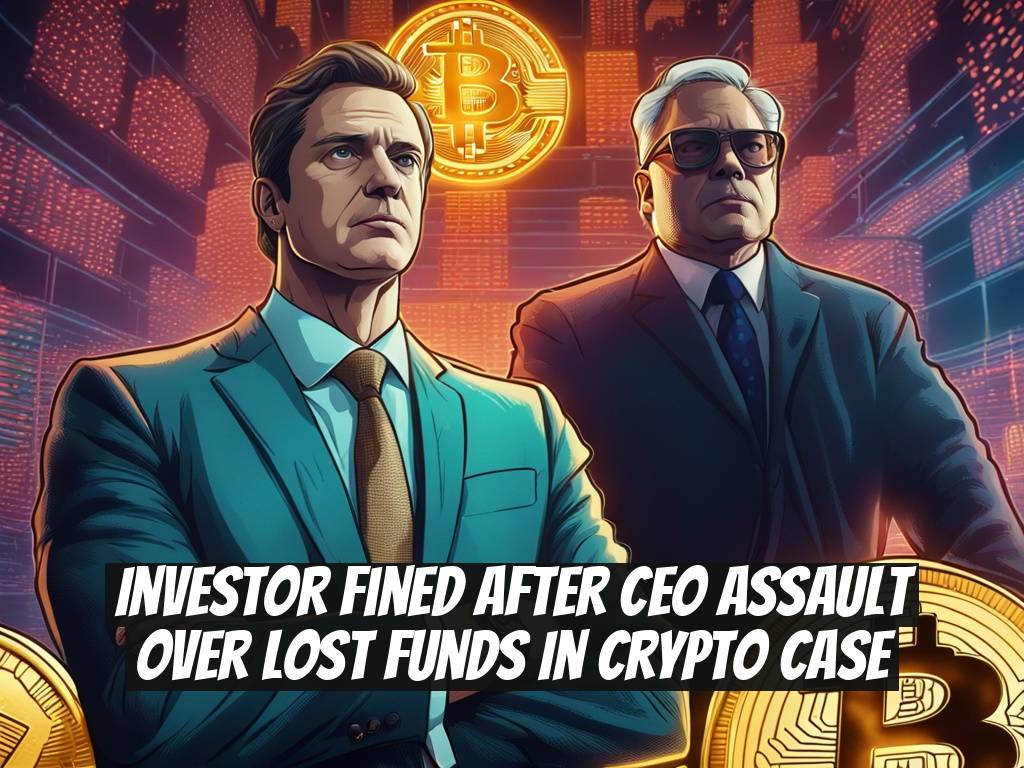 Investor Fined After CEO Assault Over Lost Funds in Crypto Case