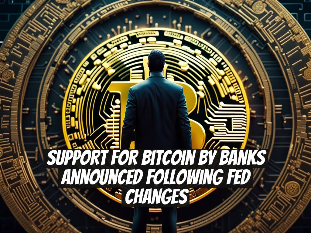 Support for Bitcoin by Banks Announced Following Fed Changes