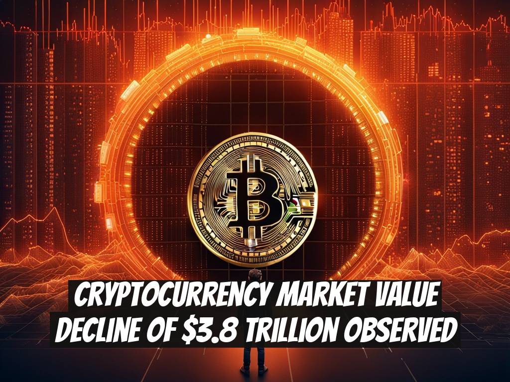 Cryptocurrency Market Value Decline of $3.8 Trillion Observed