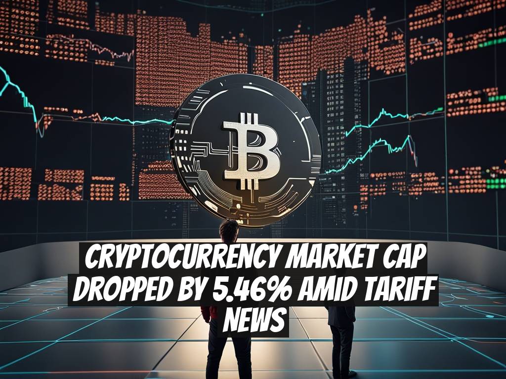 Cryptocurrency Market Cap Dropped by 5.46% Amid Tariff News