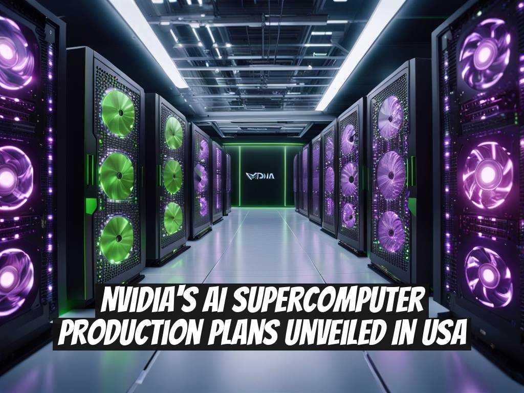 Nvidia's AI Supercomputer Production Plans Unveiled in USA