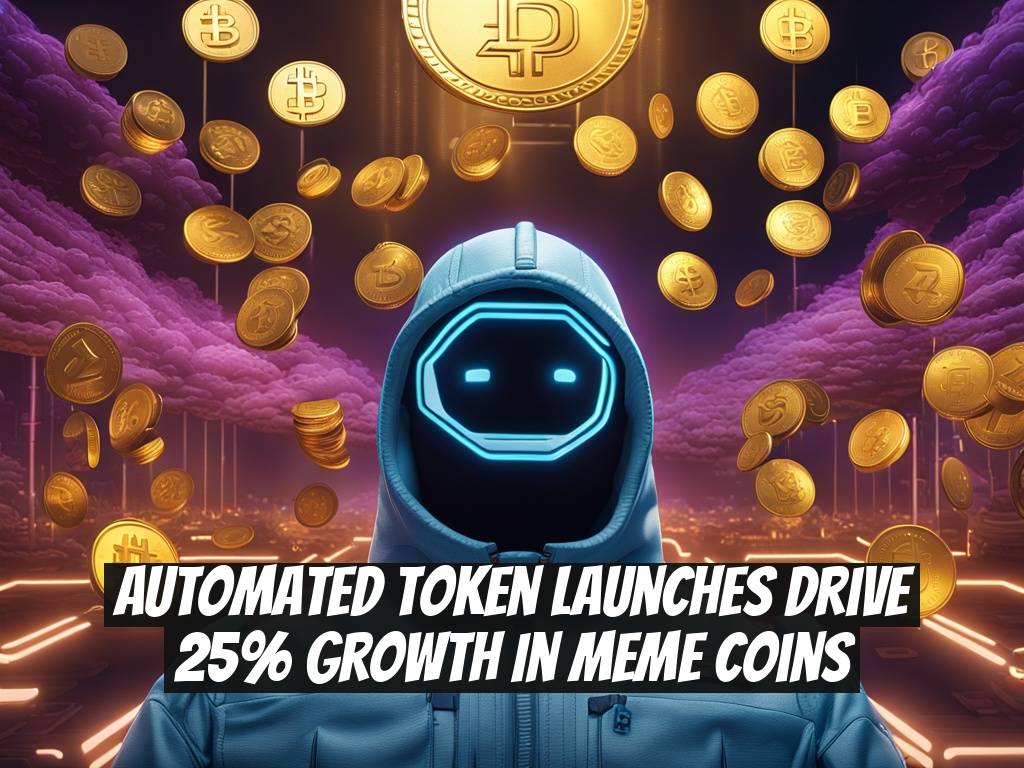 Automated Token Launches Drive 25% Growth in Meme Coins