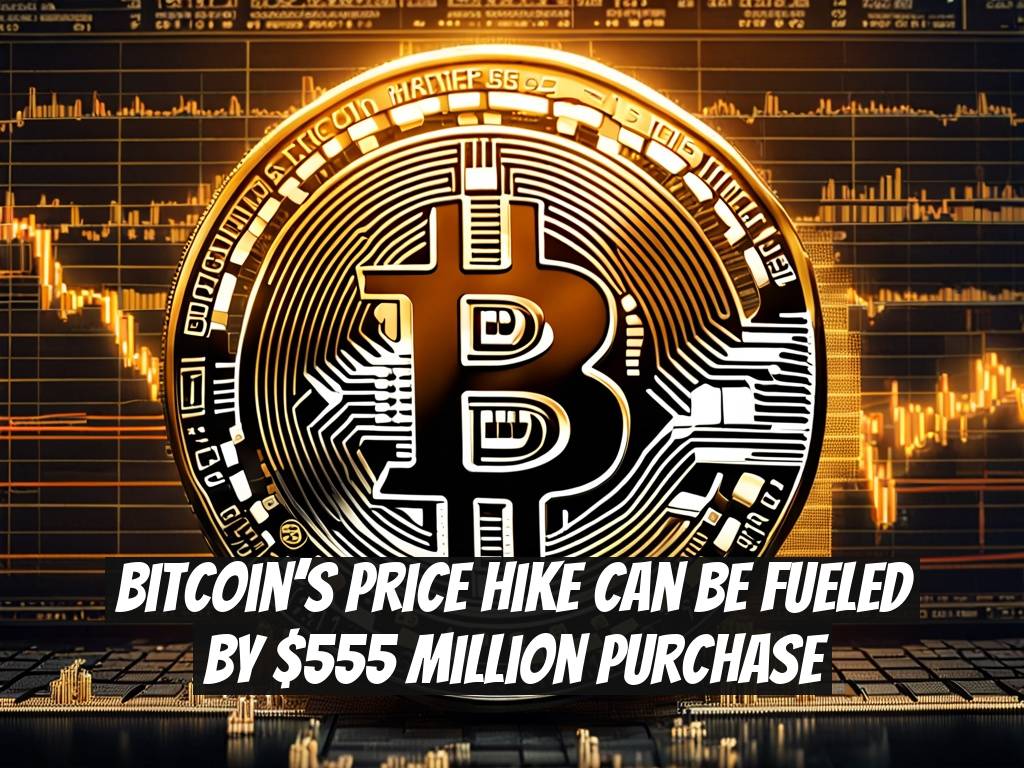 Bitcoin’s Price Hike Can Be Fueled by $555 Million Purchase