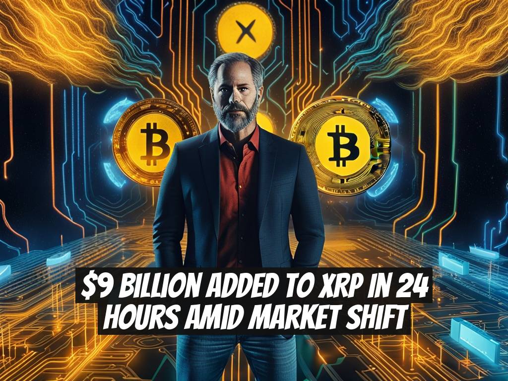 $9 Billion Added to XRP in 24 Hours Amid Market Shift
