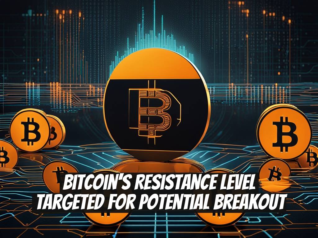 Bitcoin's Resistance Level Targeted for Potential Breakout