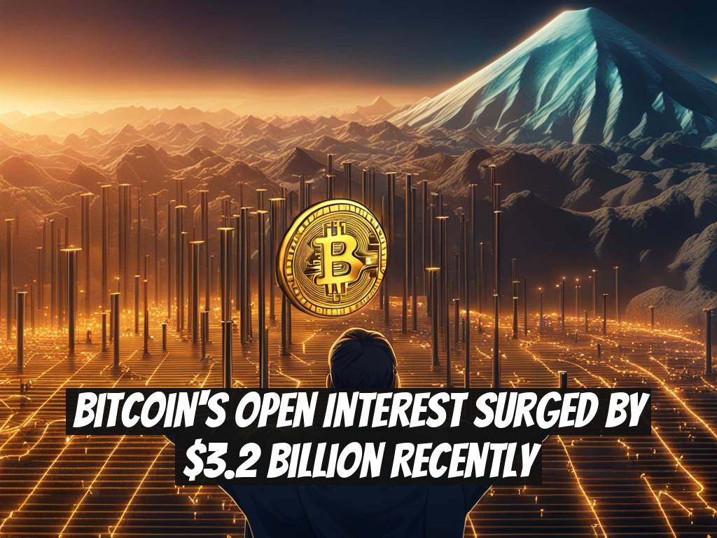 Bitcoin's Open Interest Surged by $3.2 Billion Recently