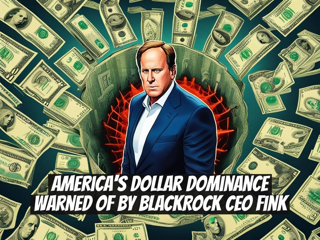 America's Dollar Dominance Warned of by BlackRock CEO Fink