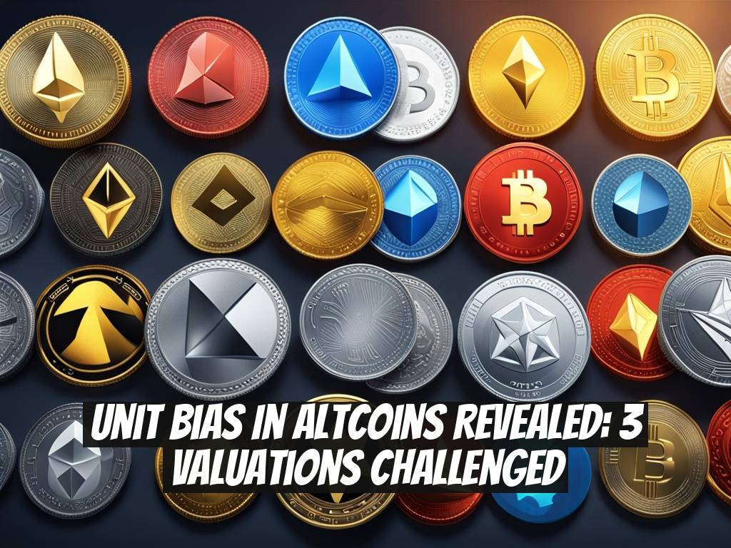 Unit Bias in Altcoins Revealed: 3 Valuations Challenged