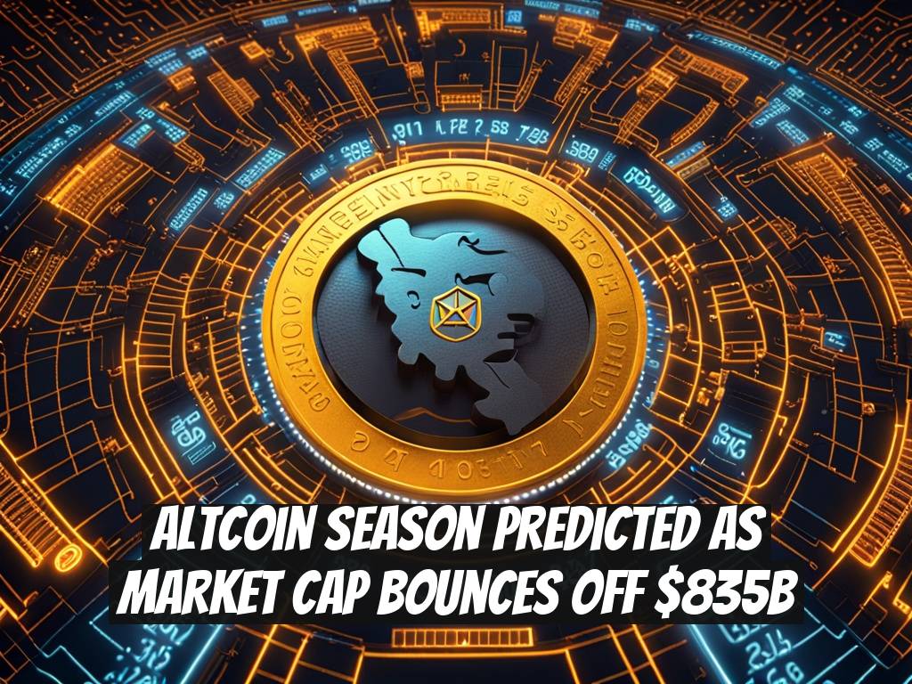 Altcoin Season Predicted as Market Cap Bounces Off $835B