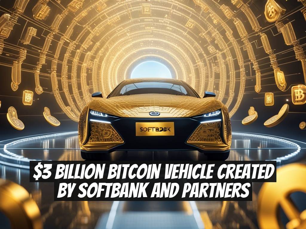 $3 Billion Bitcoin Vehicle Created by SoftBank and Partners
