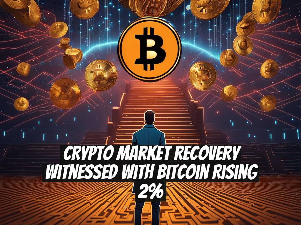 Crypto Market Recovery Witnessed with Bitcoin Rising 2%