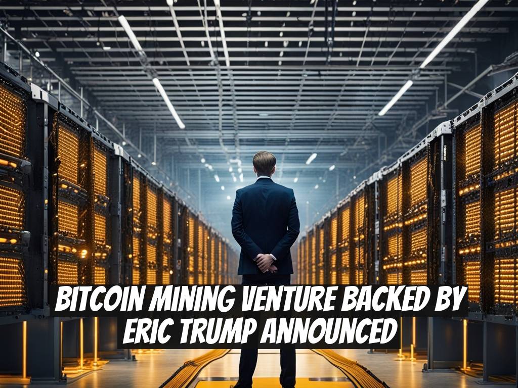 Bitcoin Mining Venture Backed by Eric Trump Announced