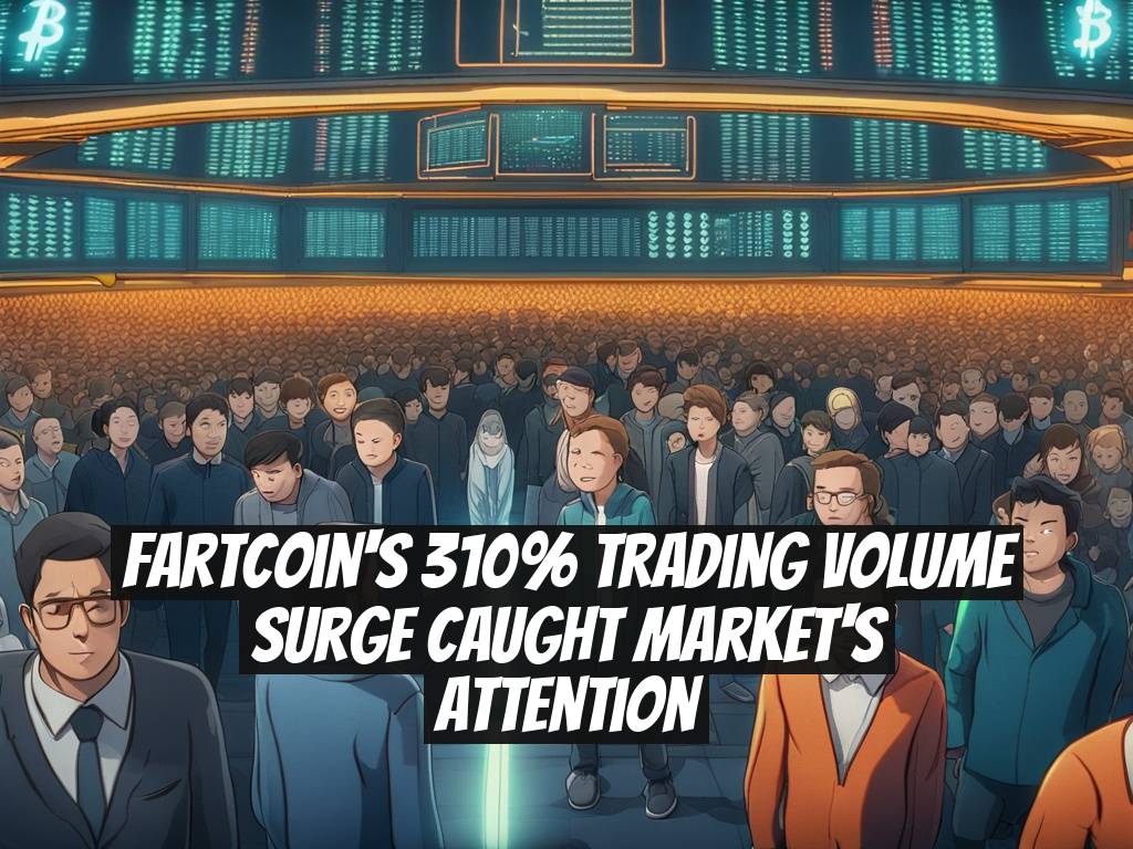 Fartcoin's 310% Trading Volume Surge Caught Market's Attention