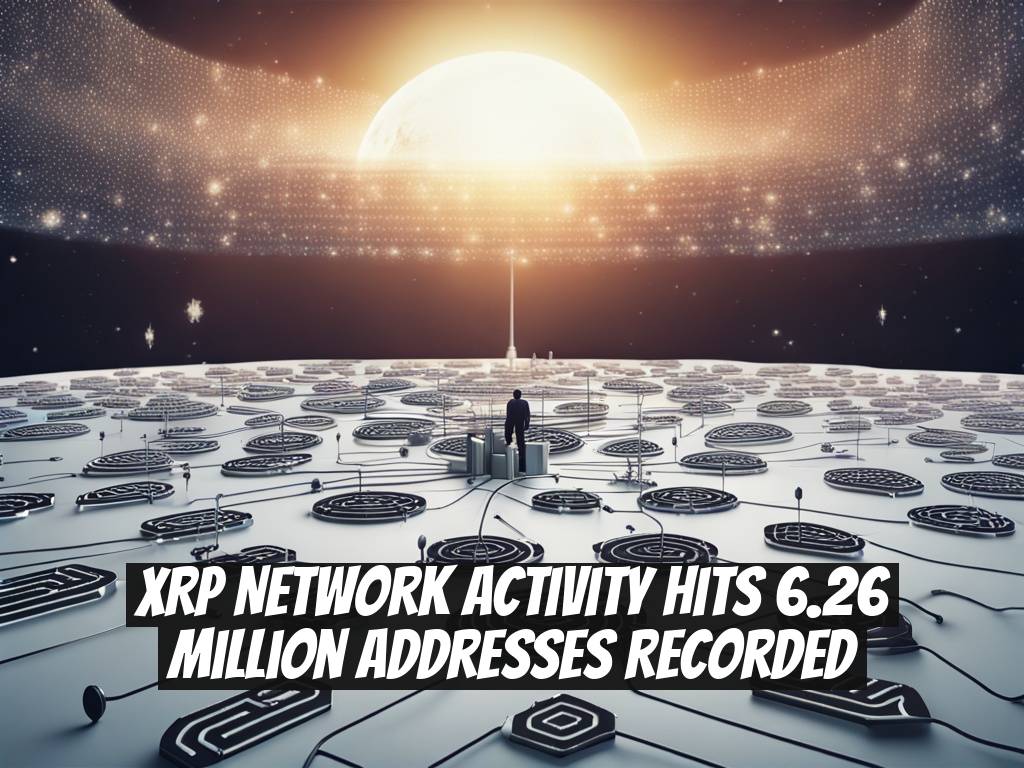 XRP Network Activity Hits 6.26 Million Addresses Recorded