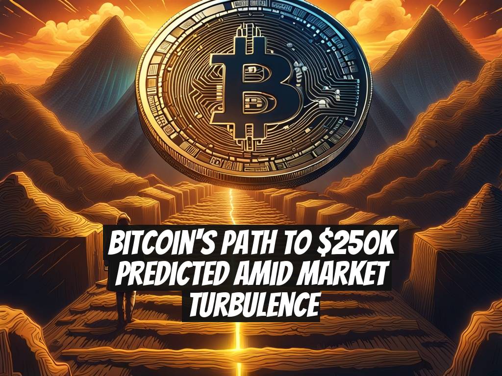 Bitcoin's Path to $250K Predicted Amid Market Turbulence