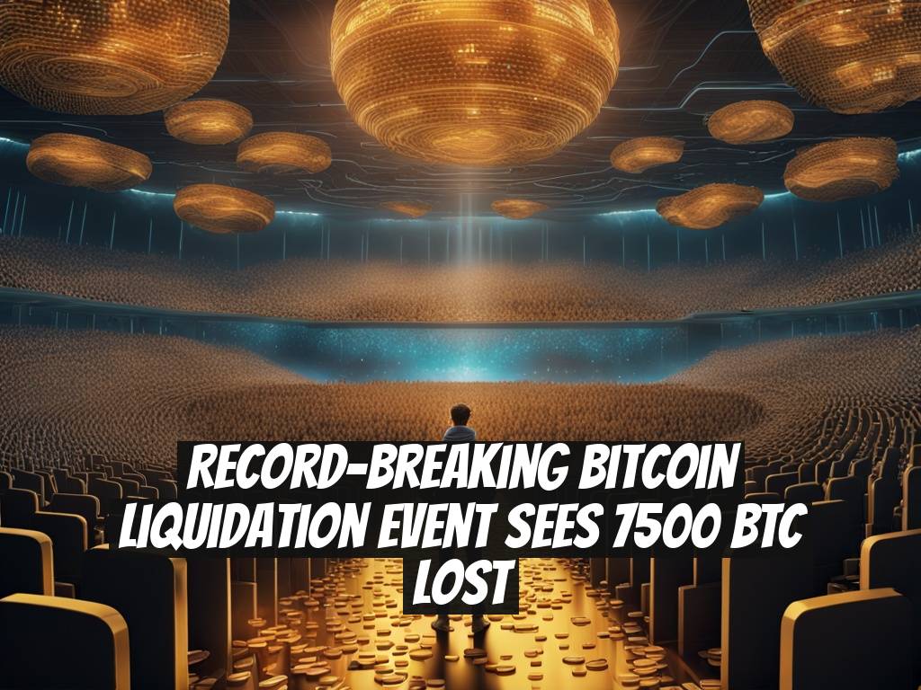 Record-Breaking Bitcoin Liquidation Event Sees 7500 BTC Lost