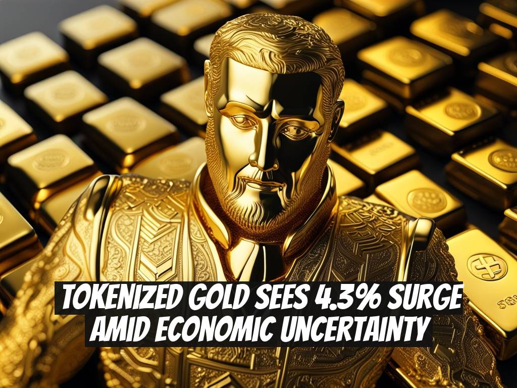 Tokenized Gold Sees 4.3% Surge Amid Economic Uncertainty