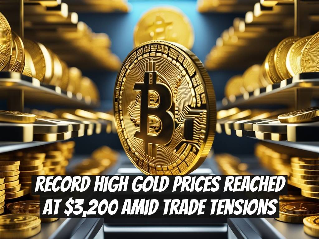 Record High Gold Prices Reached at $3,200 Amid Trade Tensions