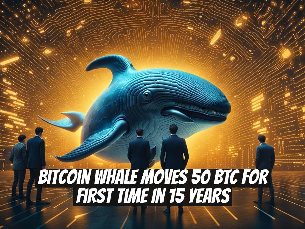 Bitcoin Whale Moves 50 BTC for First Time in 15 Years