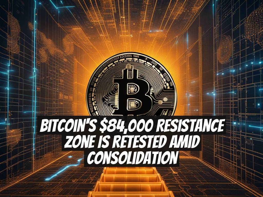 Bitcoin's $84,000 Resistance Zone is Retested Amid Consolidation