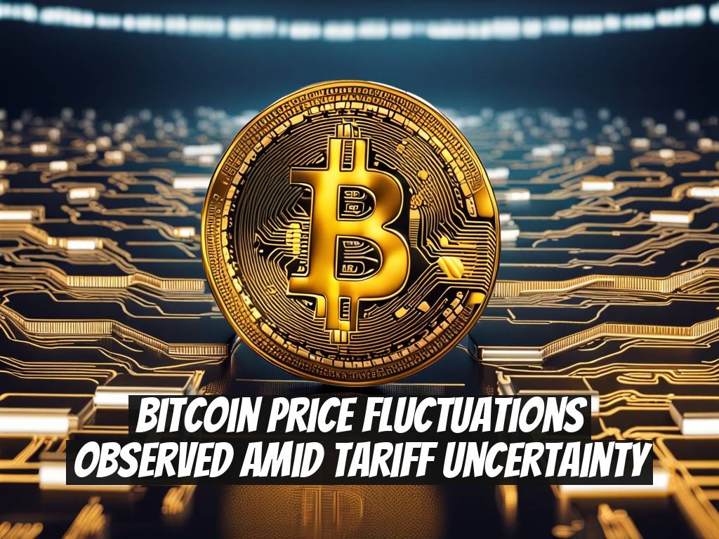 Bitcoin Price Fluctuations Observed Amid Tariff Uncertainty