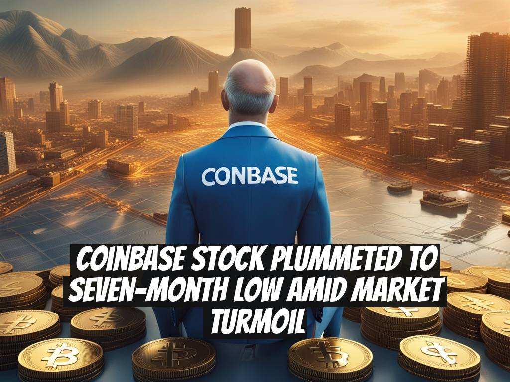 Coinbase Stock Plummeted to Seven-Month Low Amid Market Turmoil