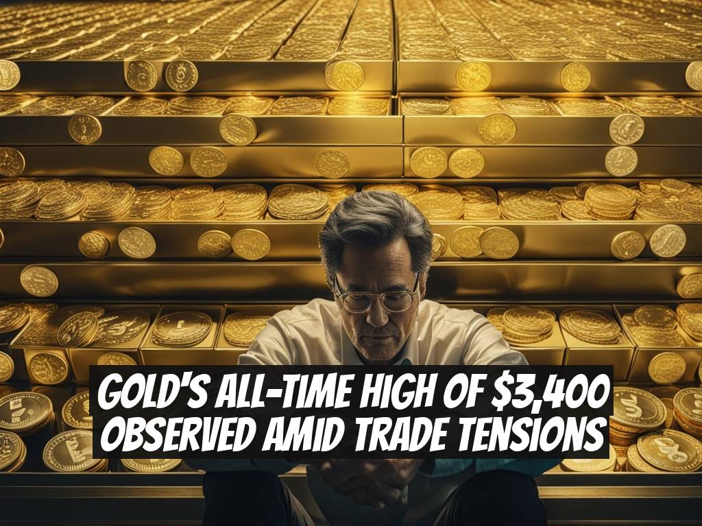 Gold's All-Time High of $3,400 Observed Amid Trade Tensions