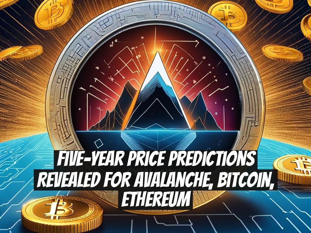 Five-Year Price Predictions Revealed for Avalanche, Bitcoin, Ethereum