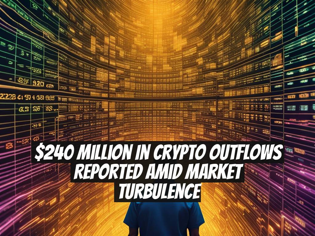 $240 Million in Crypto Outflows Reported Amid Market Turbulence