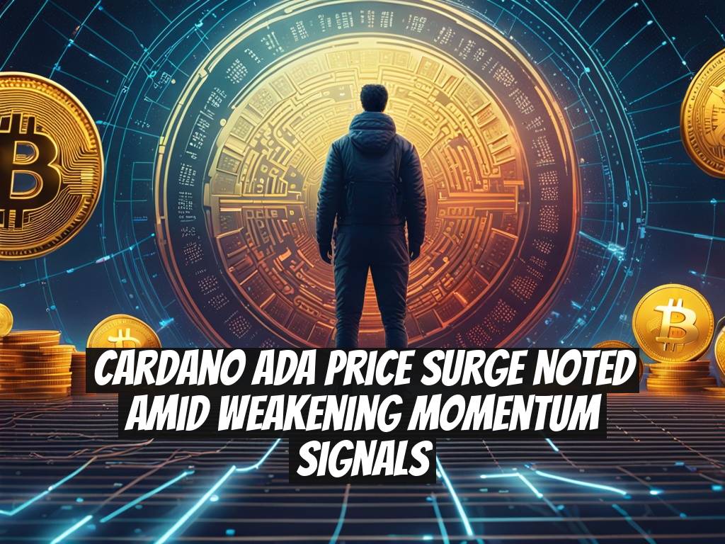 Cardano ADA Price Surge Noted Amid Weakening Momentum Signals