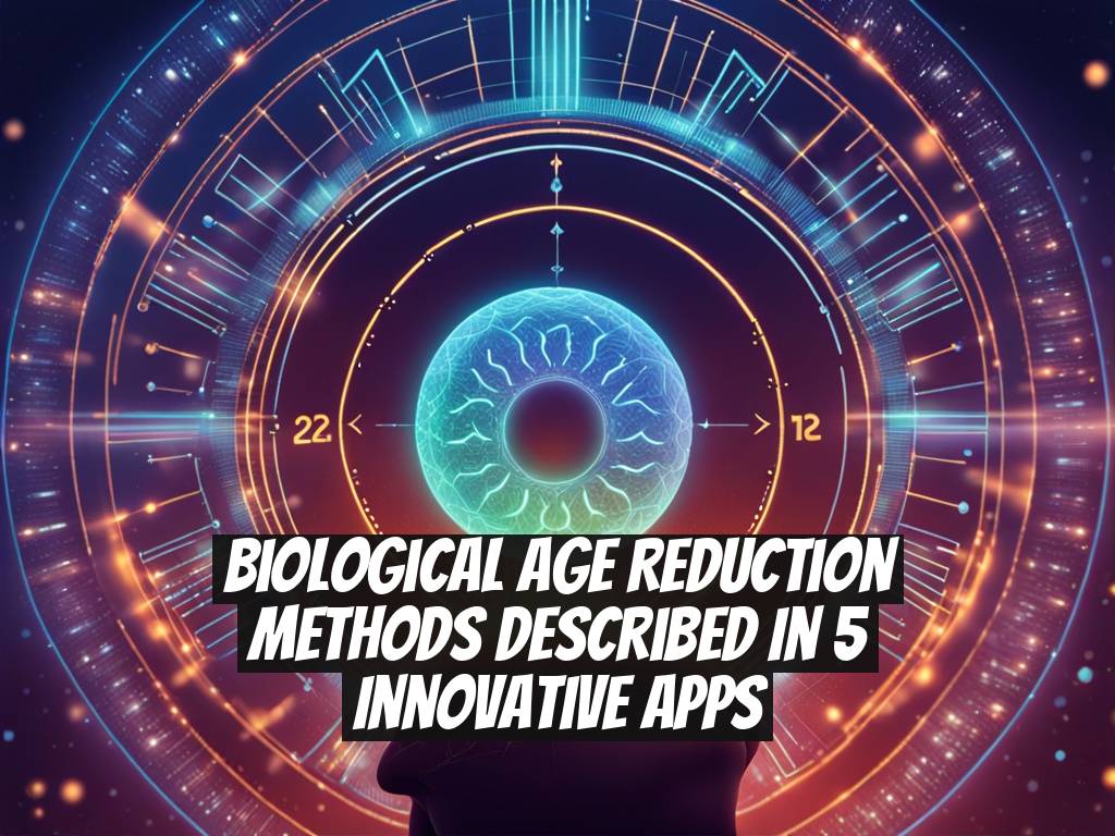 Biological Age Reduction Methods Described in 5 Innovative Apps