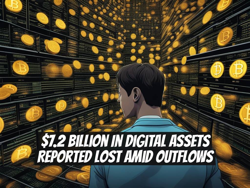 $7.2 Billion in Digital Assets Reported Lost Amid Outflows