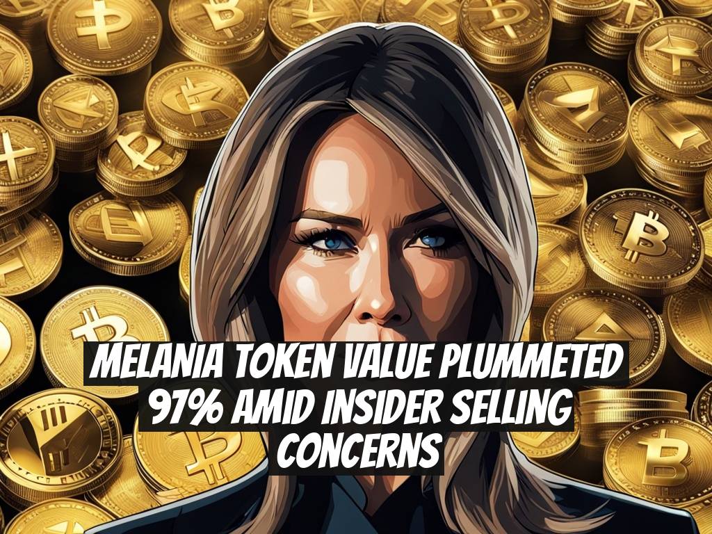 MELANIA Token Value Plummeted 97% Amid Insider Selling Concerns