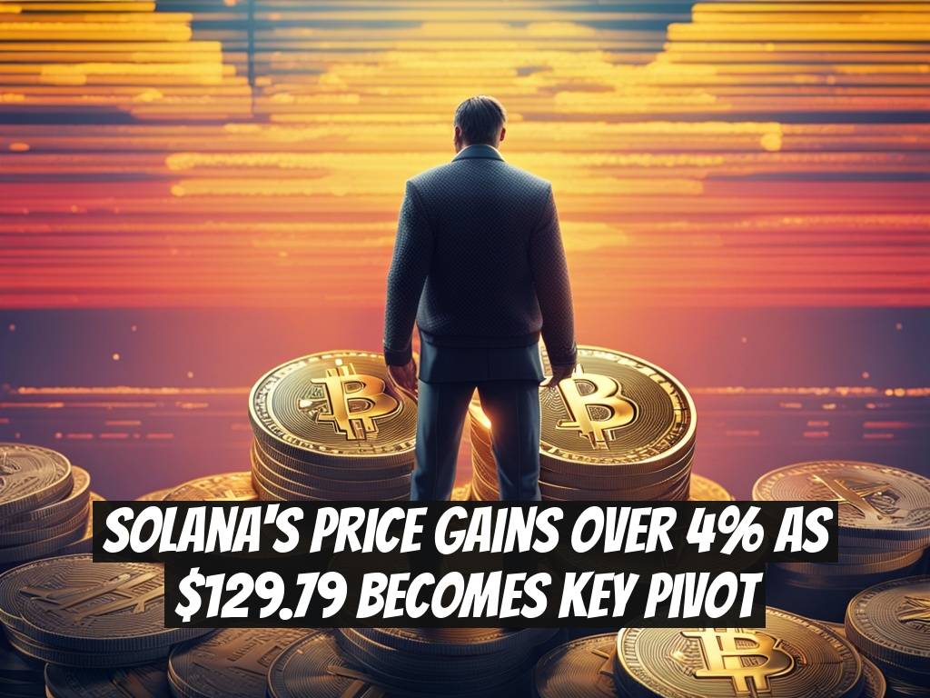 Solana's Price Gains Over 4% as $129.79 Becomes Key Pivot