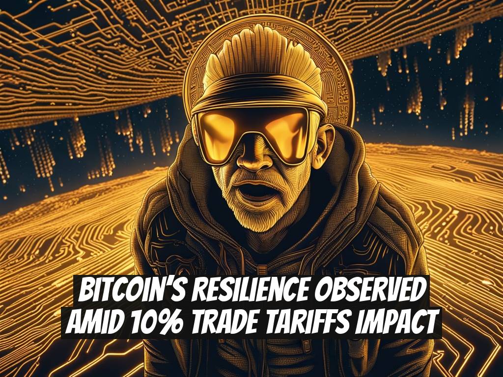 Bitcoin’s Resilience Observed Amid 10% Trade Tariffs Impact