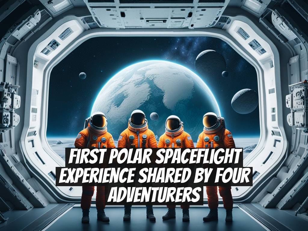 First Polar Spaceflight Experience Shared by Four Adventurers